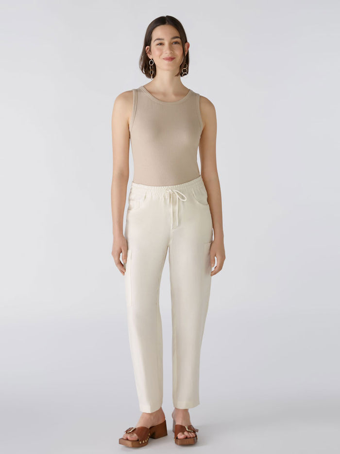 Oui Tank Top Light Stone