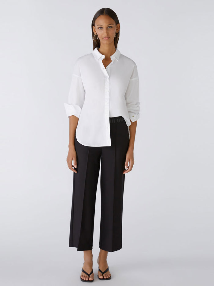 Oui Trousers Black