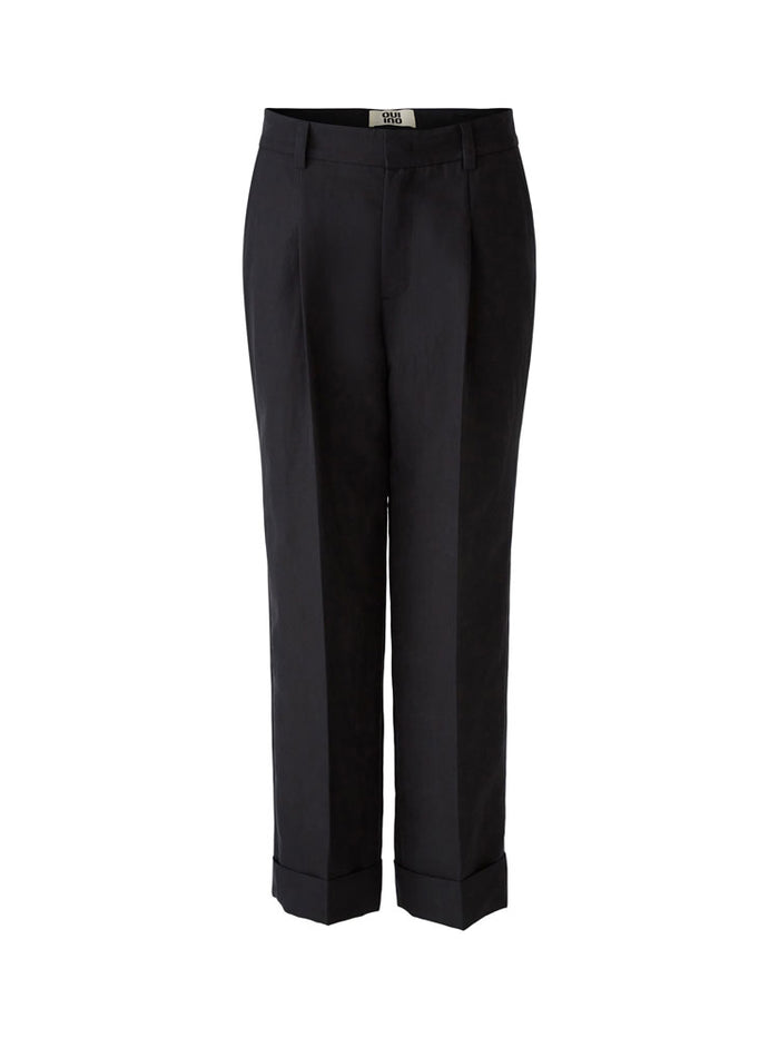 Oui Trousers Black