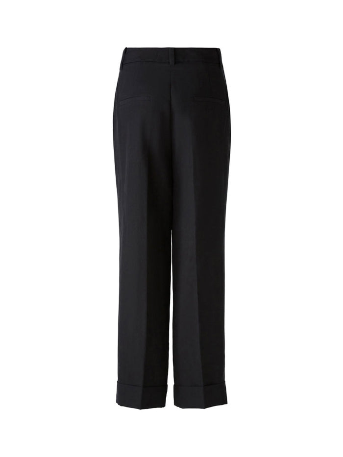 Oui Trousers Black