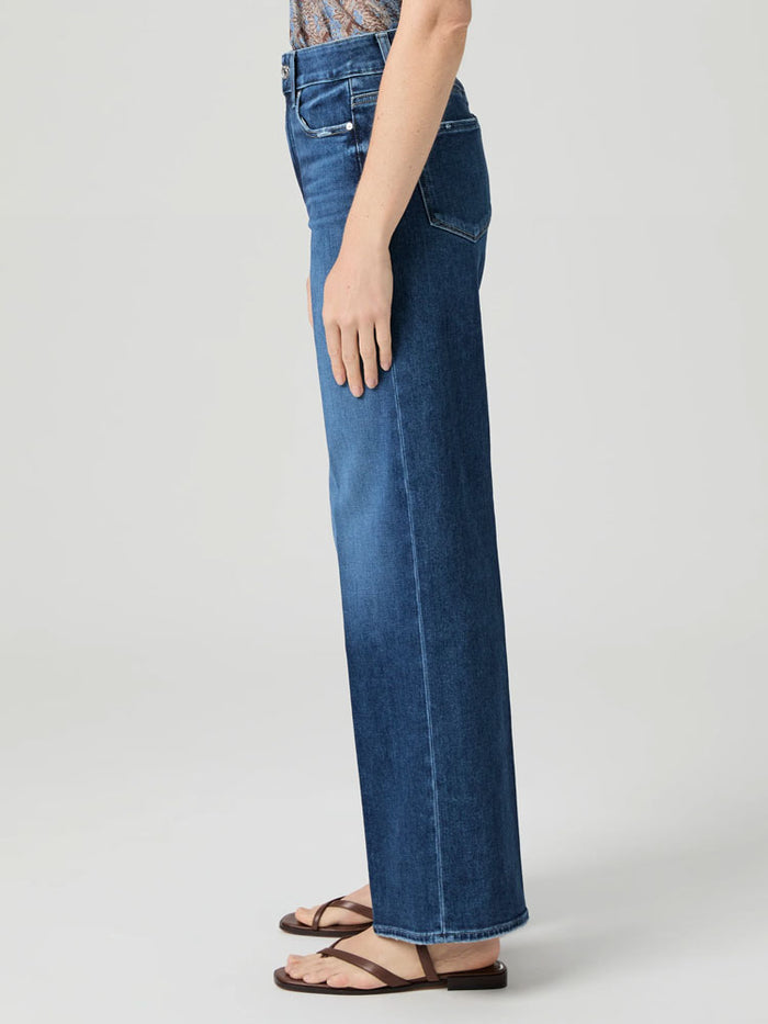 Paige Anessa 31" Wide Leg Jean Dresden