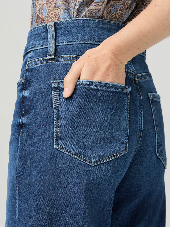 Paige Anessa 31" Wide Leg Jean Dresden