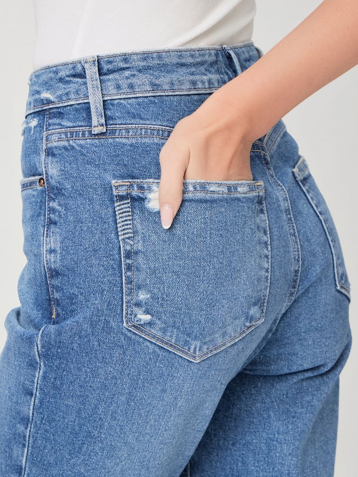 Paige Brigitte Jeans with Cuff Le Club