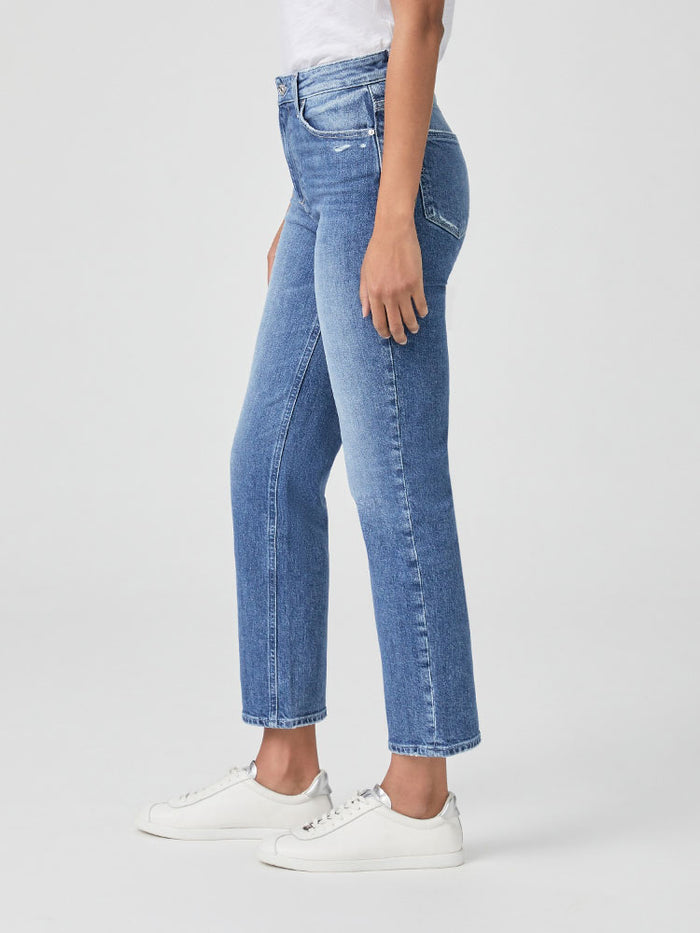 Paige Sarah Straight Ankle Canyon Moon Distressed
