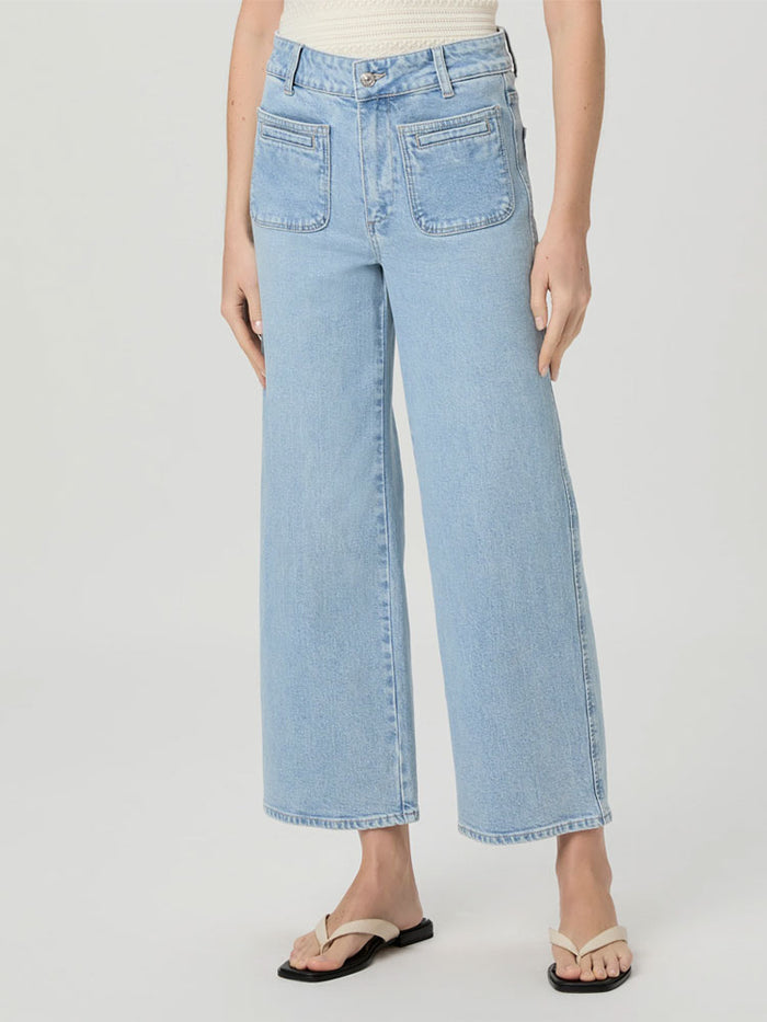 Paige Sasha Ankle Jeans with Welt Patch Pockets Olevia