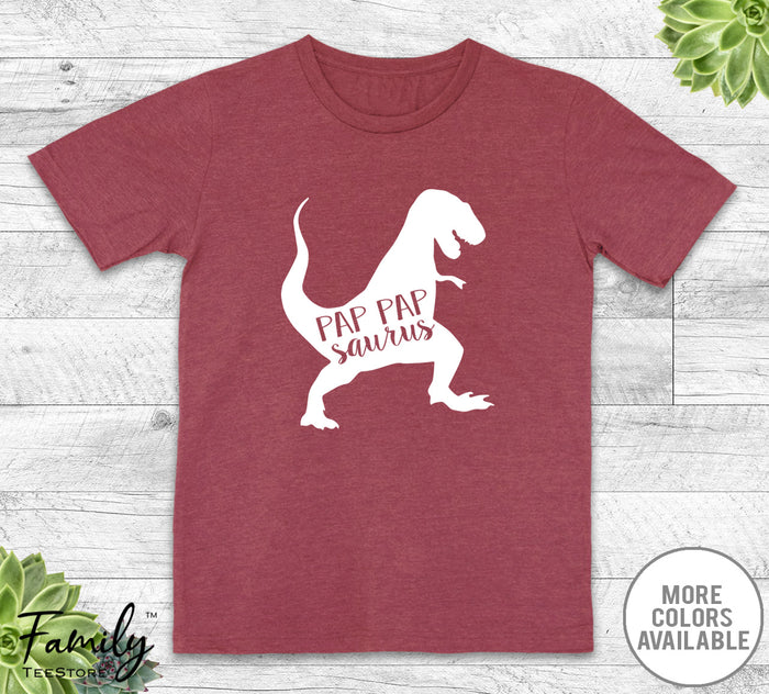 Pap Papsaurus - Unisex T-shirt - Pap Pap Shirt - Pap Pap Gift - familyteeprints
