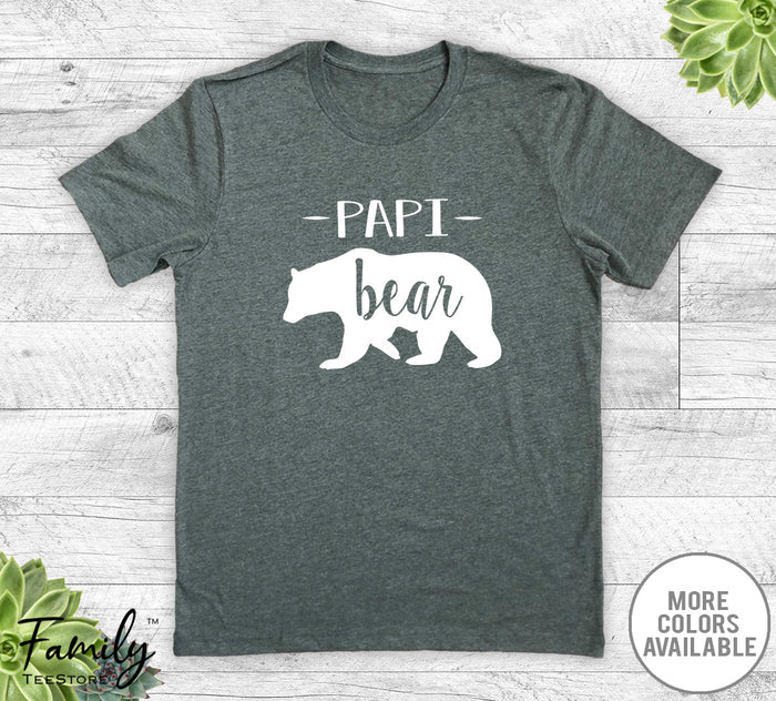 Papi Bear - Unisex T-shirt - Papi Shirt - Papi Gift - familyteeprints