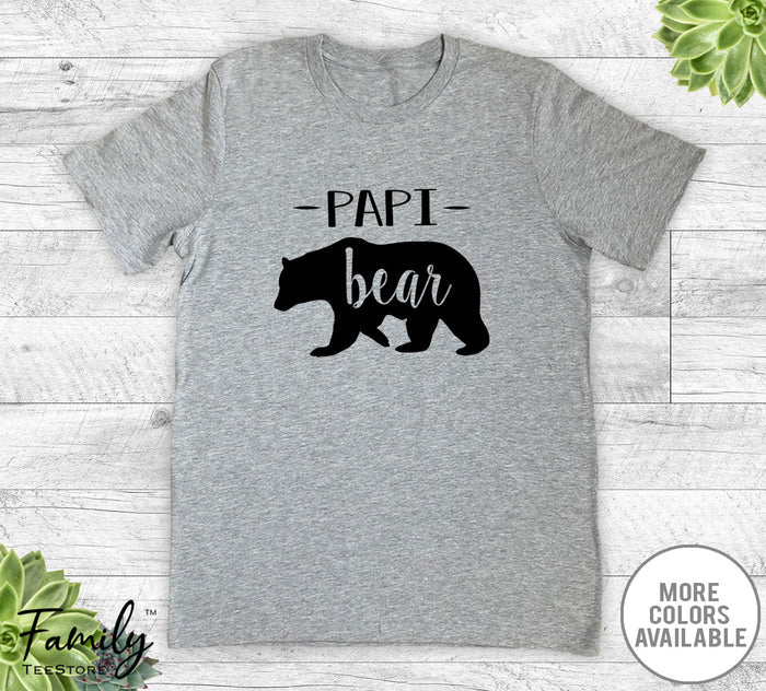 Papi Bear - Unisex T-shirt - Papi Shirt - Papi Gift - familyteeprints