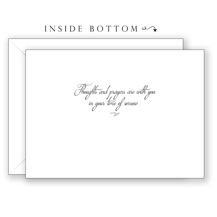 Peaceful Pond (Psalm 23: 1-2) - Sympathy Card