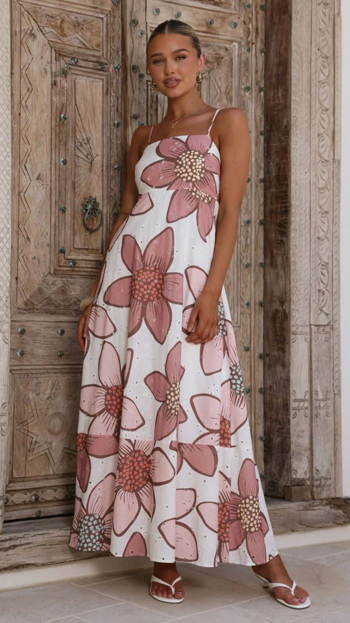 Penelope Maxi Dress - Pink