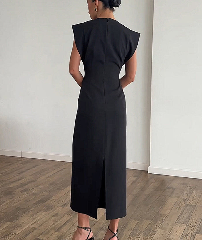 Phantom Maxi Dress - Black