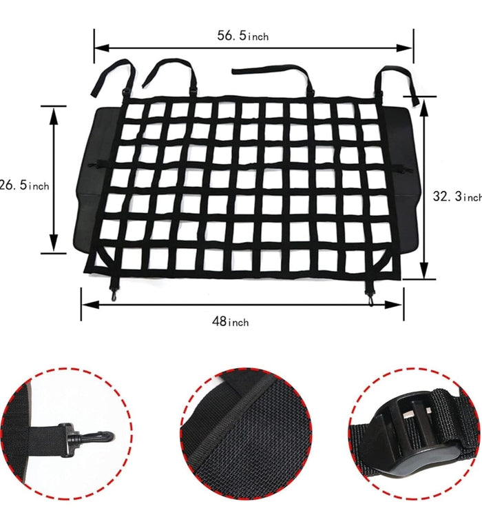 Pickup Truck Dog Barrier Travel Pet Clever