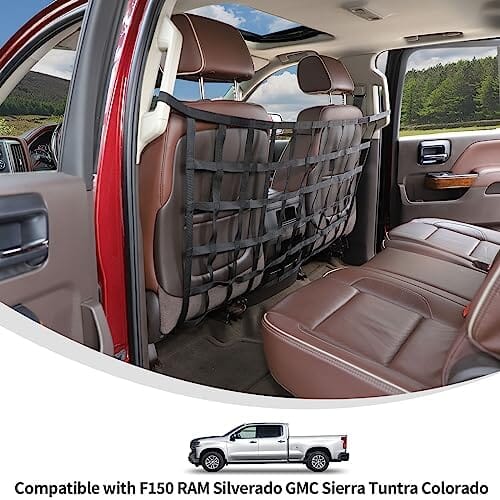 Pickup Truck Dog Barrier Travel Pet Clever