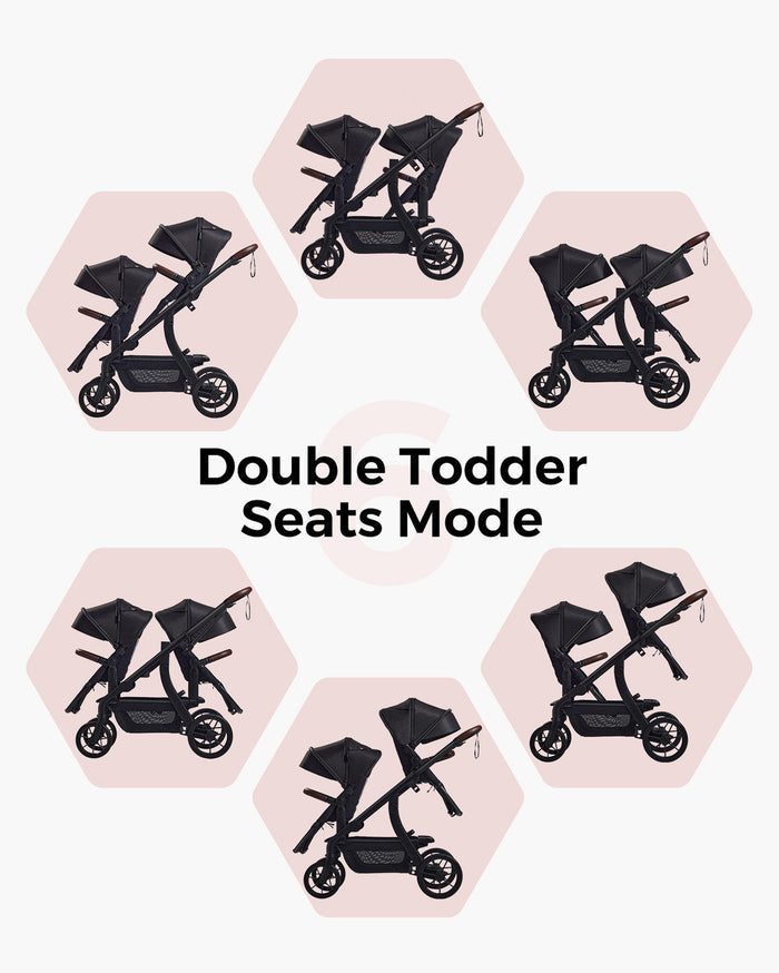 Pièces et accessoires pour poussette multifonction