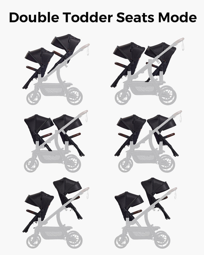 Pièces et accessoires pour poussette multifonction