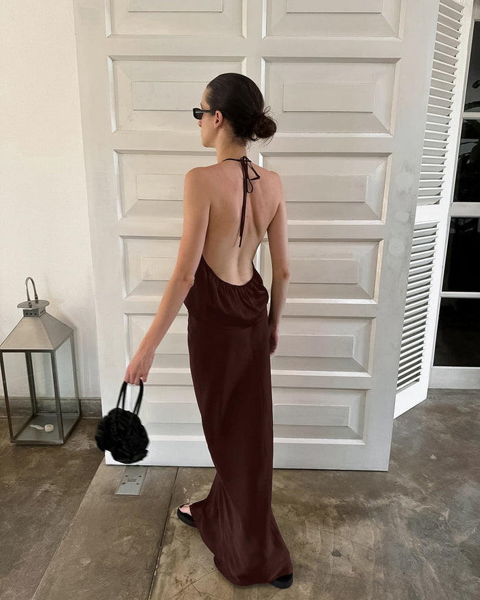 Pivo Co ord Set - Brown
