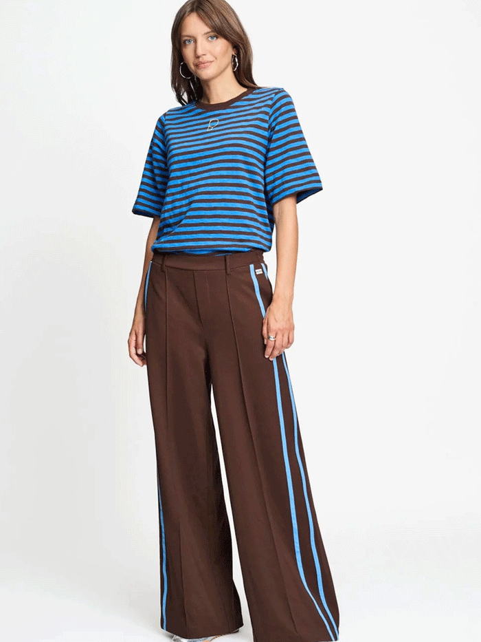Pom Nora Trousers Chocolate Brown