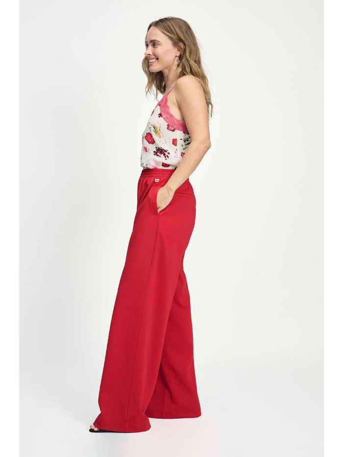Pom Trousers Scarlet Red Summer