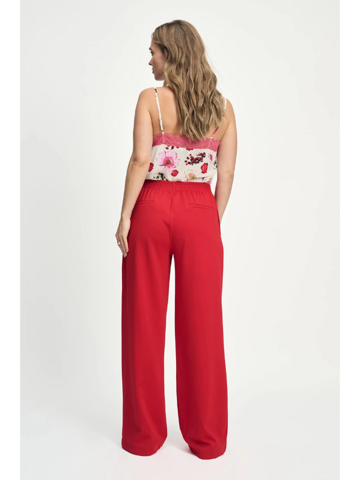 Pom Trousers Scarlet Red Summer
