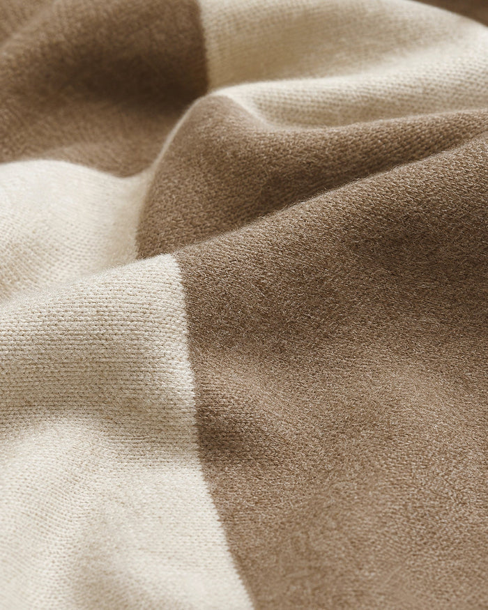 The cotton modal weave shown close
