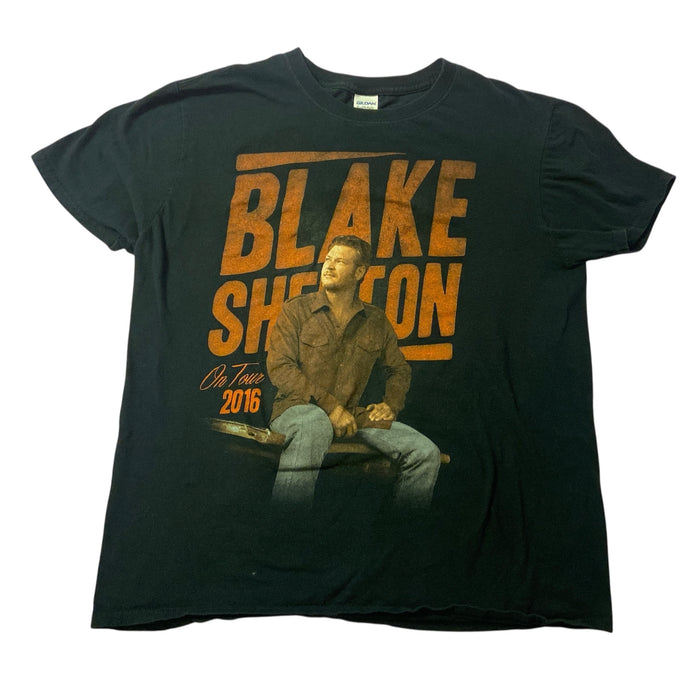 Pre-Loved Blake Shelton 2016 Graphic Tee *Size Large - Deer Creek Mercantile