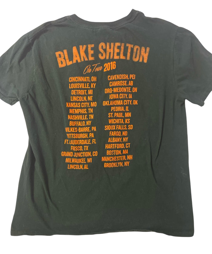 Pre-Loved Blake Shelton 2016 Graphic Tee *Size Large - Deer Creek Mercantile