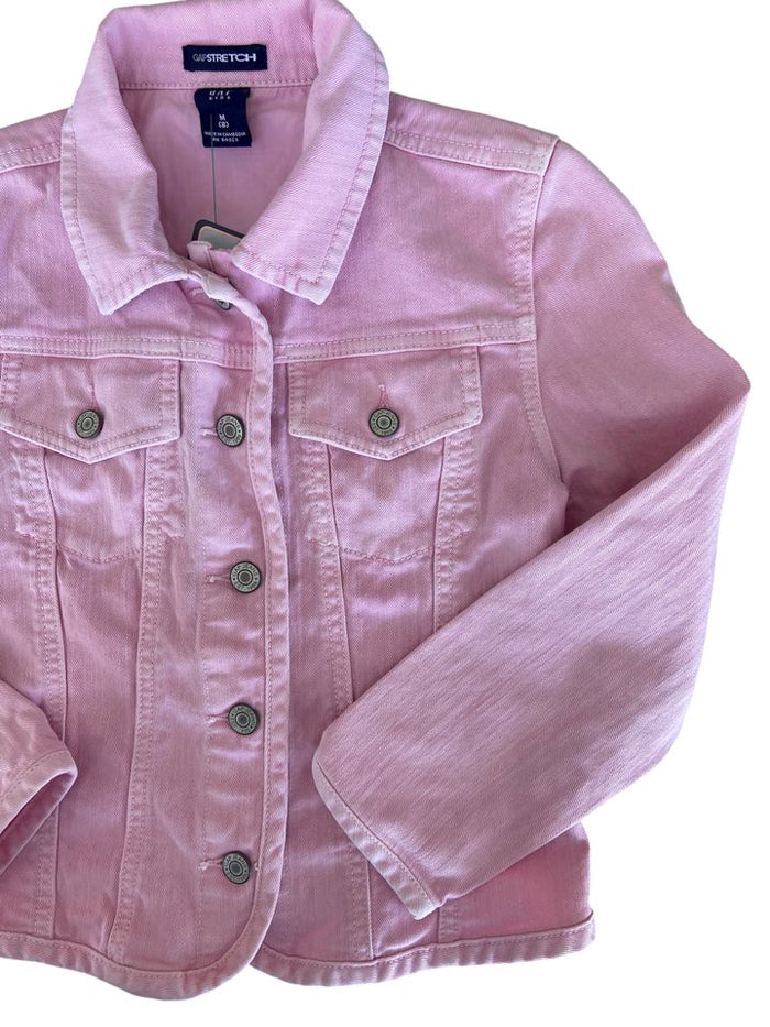 Pre-Loved GAP Pink Denim Jacket Youth Girls *Size M - Deer Creek Mercantile