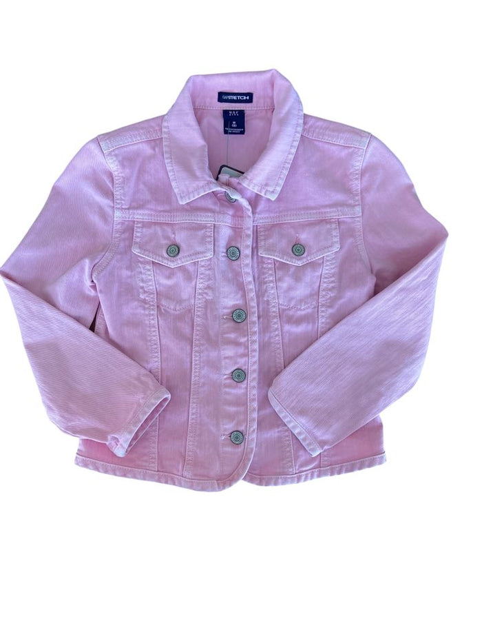 Pre-Loved GAP Pink Denim Jacket Youth Girls *Size M - Deer Creek Mercantile