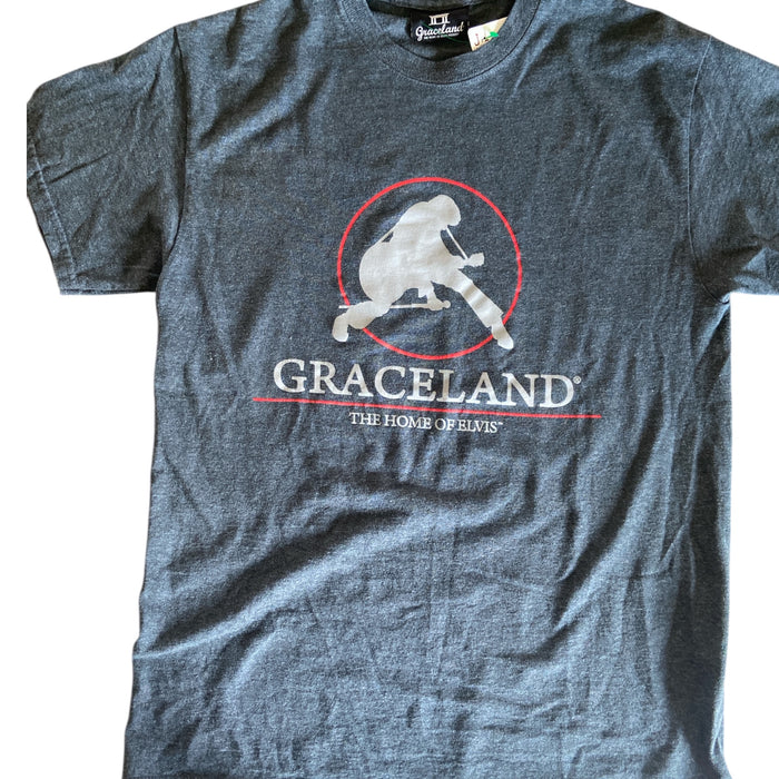 Pre-Loved Graceland Graphic Tee *GRAY *Medium - Deer Creek Mercantile