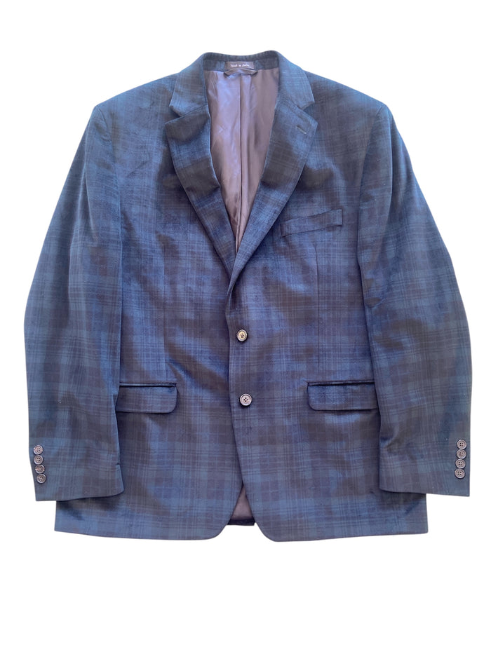 Pre-Loved Lauren Ralph Lauren Green Velvet Style Sport Coat Jacket *44R - Deer Creek Mercantile