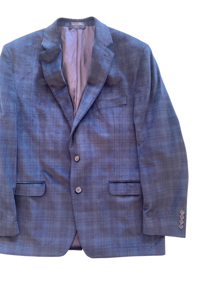 Pre-Loved Lauren Ralph Lauren Green Velvet Style Sport Coat Jacket *44R - Deer Creek Mercantile