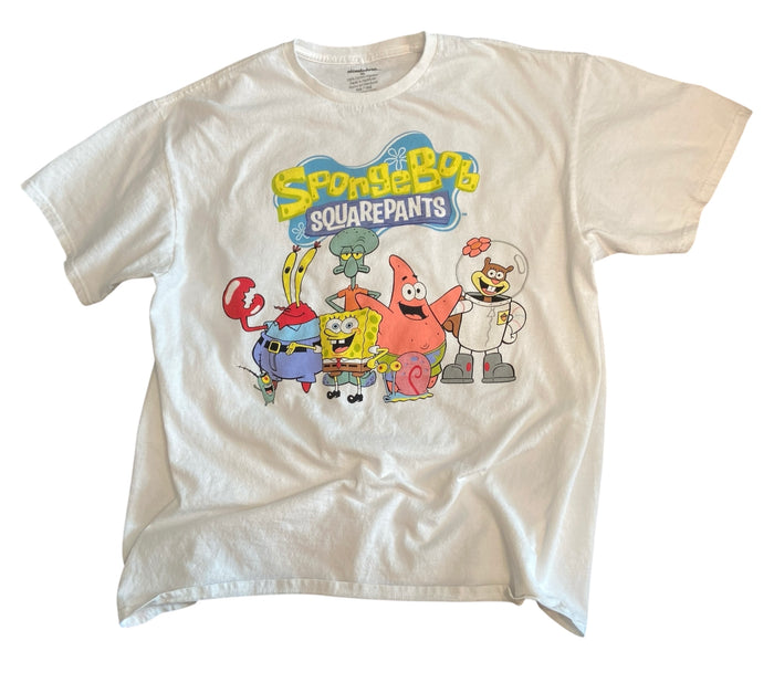 Pre-Loved SpongeBob Squarepants Graphic Tee *Size XL - Deer Creek Mercantile