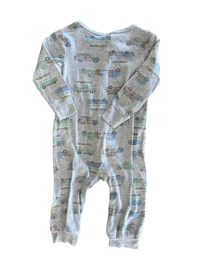 Pre-Loved Surf Cars Baby Footed Bodysuit *12 Months - Deer Creek Mercantile