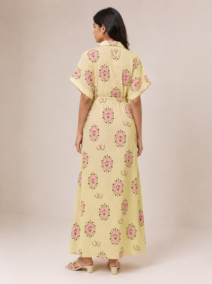 Pricilia Maxi Dress - Yellow