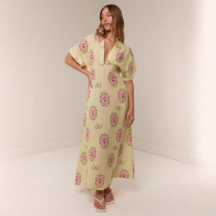 Pricilia Maxi Dress - Yellow