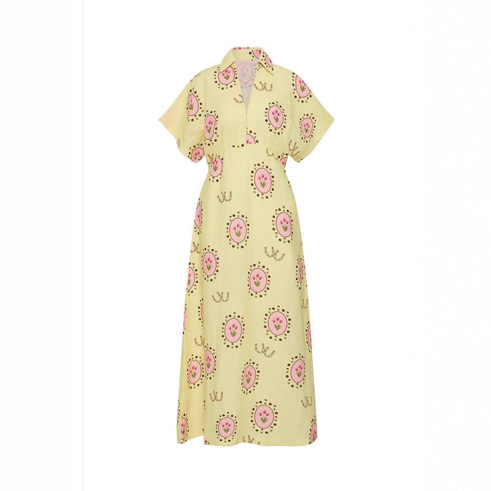 Pricilia Maxi Dress - Yellow