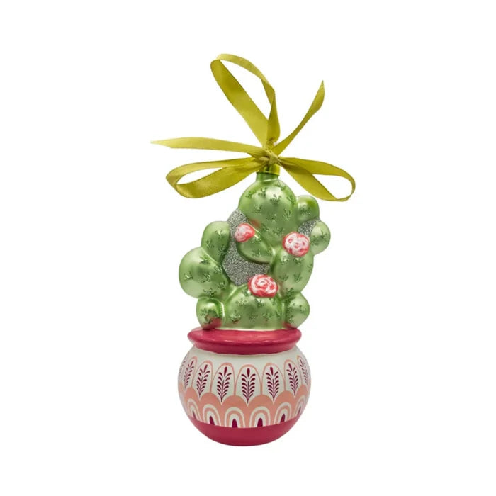 Prickly Pear Cactus Ornament - 2025 Edition