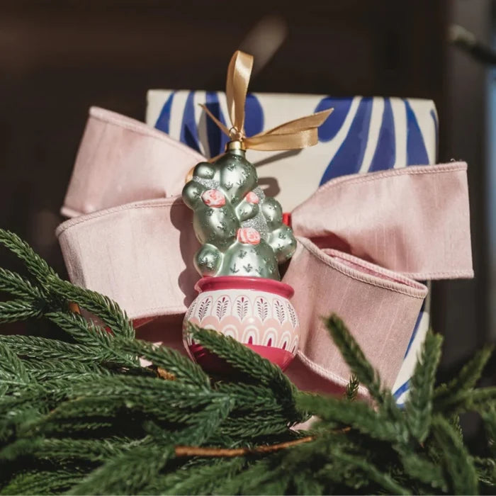 Prickly Pear Cactus Ornament - 2025 Edition