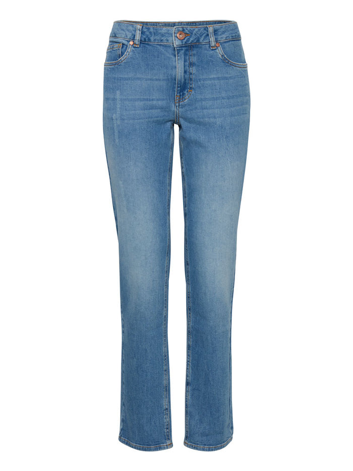 Pulz PzEmma Straight Jeans Light Blue