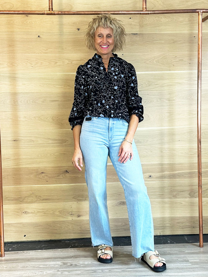 Pulz PzKalulla Blouse Blue