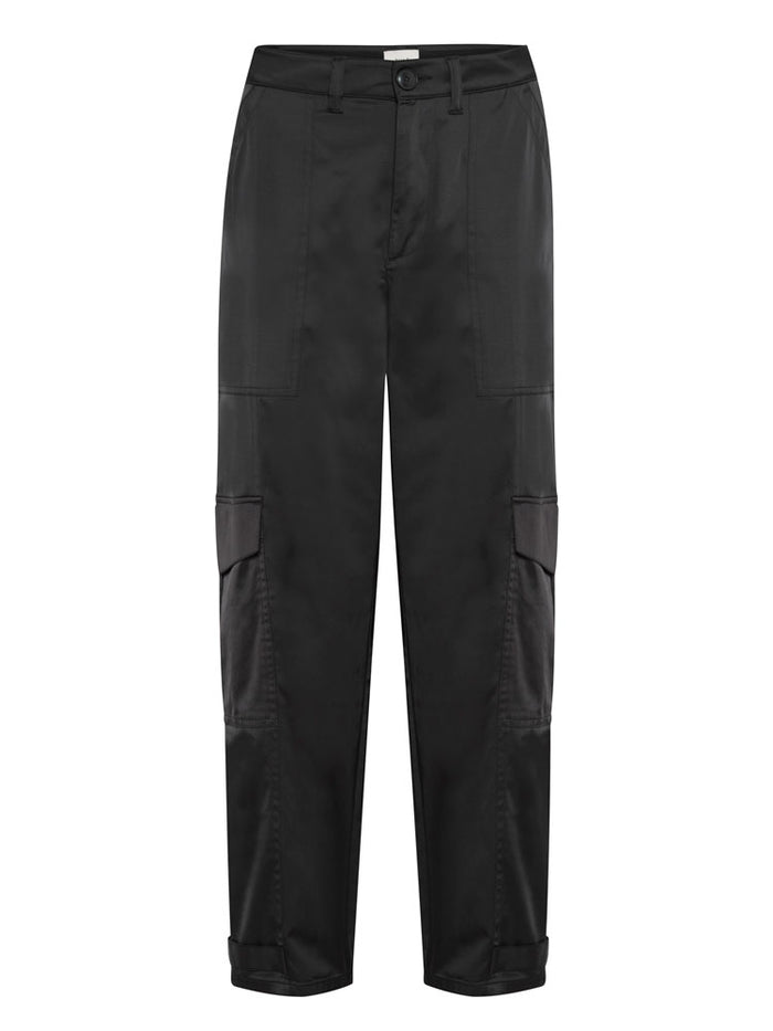 Pulz PzLia High Waist Trousers Black