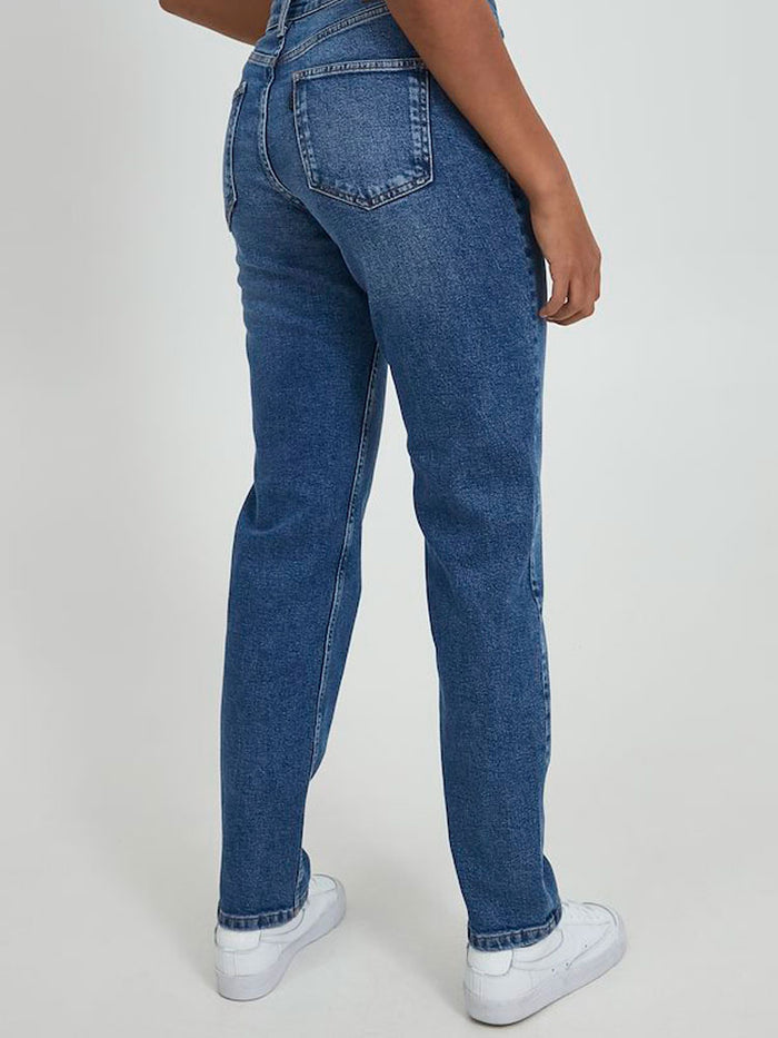 Pulz PZLIVA Jeans Regular Leg Medium Blue