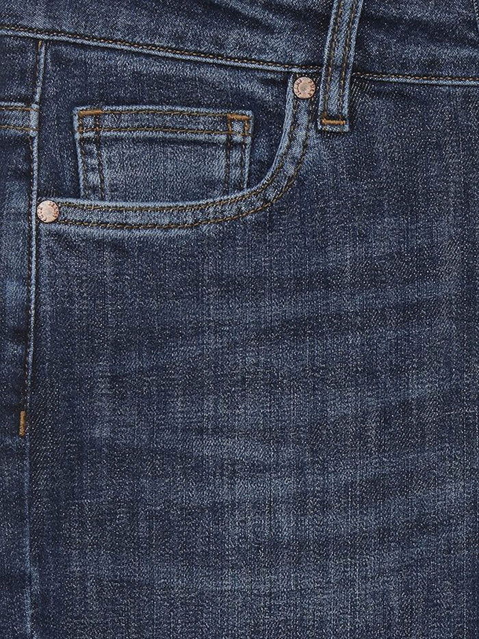 Pulz PZLIVA Straight Jeans Dark Blue