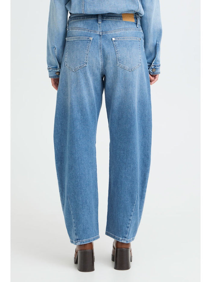Pulz PzZanni HW Jeans Barrel Leg