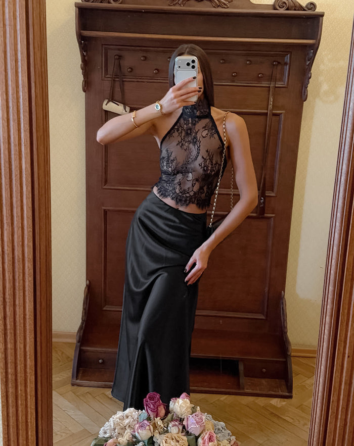 Pure Co ord Set - Black