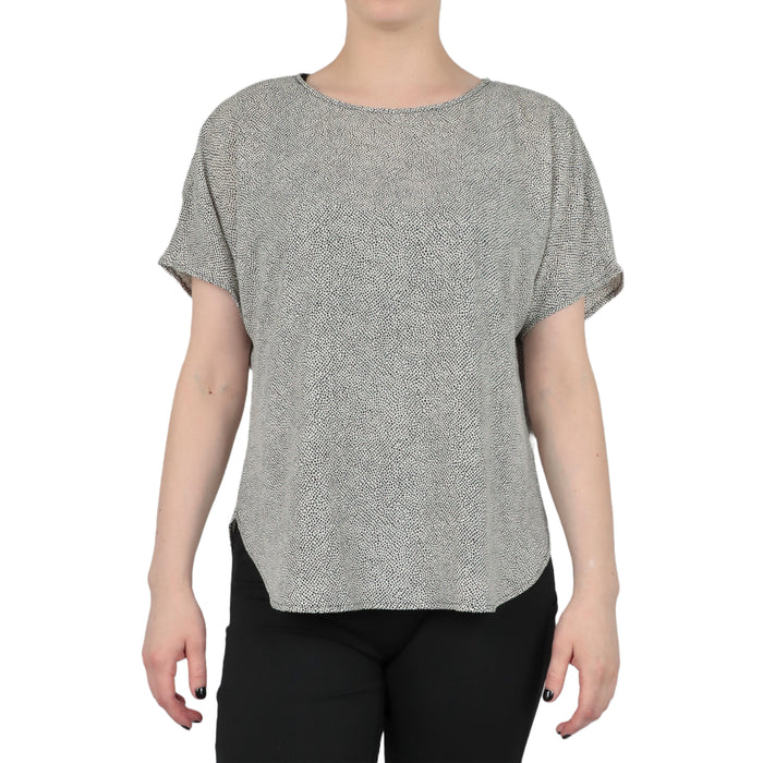 Rambling Dot Bateu Blouse