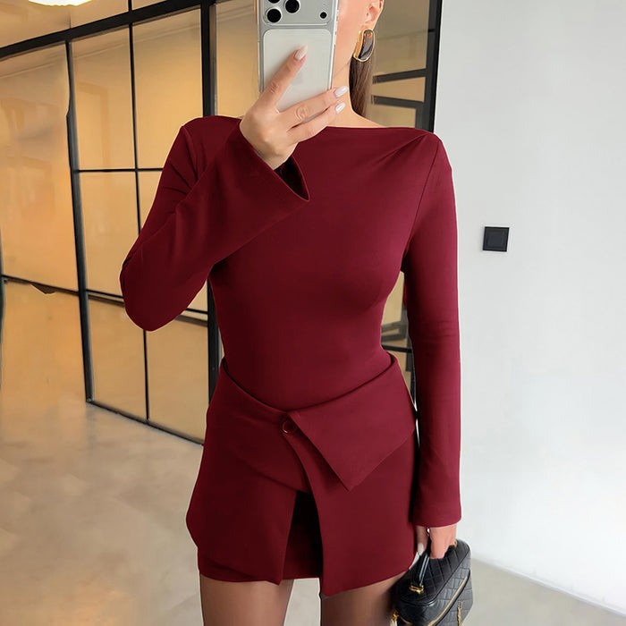 Ramos Co ord Set - Maroon