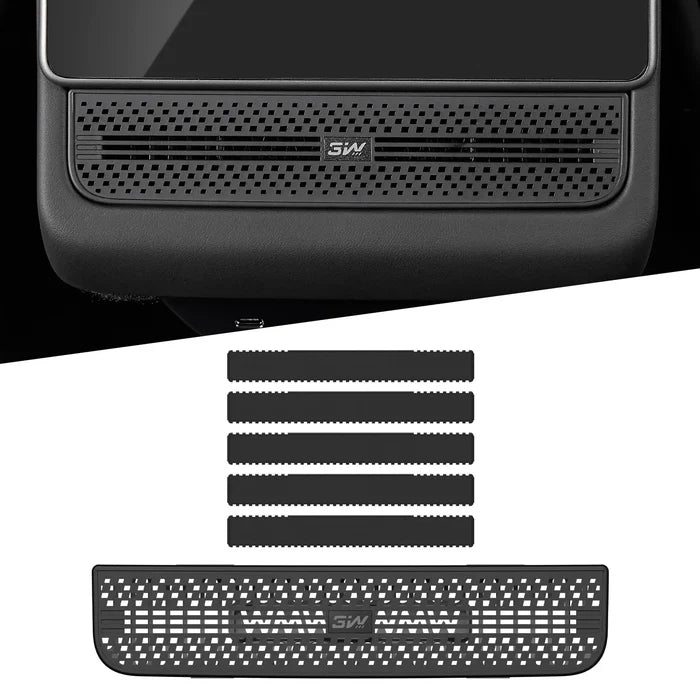 Rear Car Air Vent Freshener  For Tesla Model 3 Highland 2024-2025/ Y Juniper 2025-2026 Damage-Free Installation, OEM-Matched Fit, Long-Lasting Fragrance
