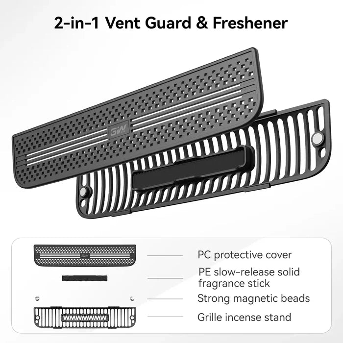 Rear Car Air Vent Freshener  For Tesla Model 3 Highland 2024-2025/ Y Juniper 2025-2026 Damage-Free Installation, OEM-Matched Fit, Long-Lasting Fragrance