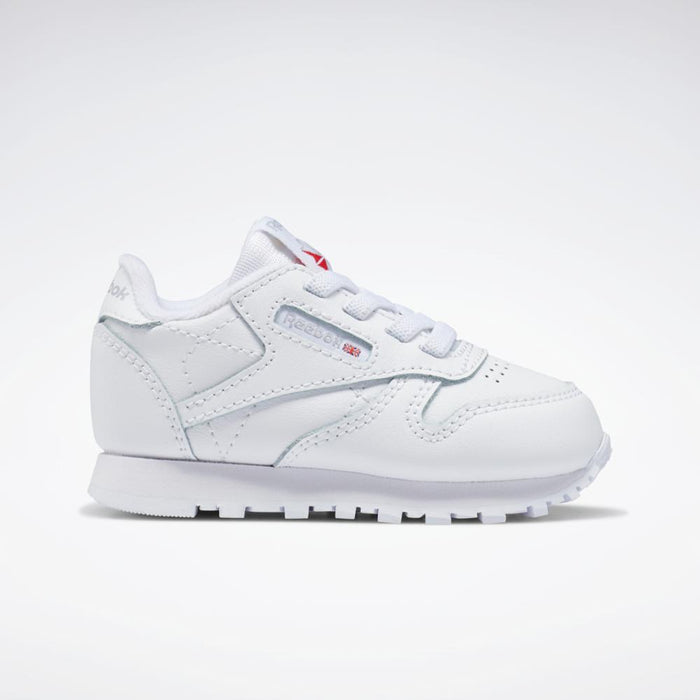 Reebok Footwear Kids Classic Leather Shoes - Baby & Toddler WHT/FTWR WHT/FTWR WHT
